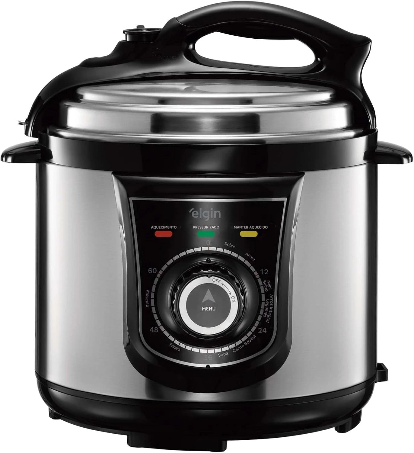 Panela de Pressão Elétrica Elgin 4 Litros Segura e Prática 840W 220V