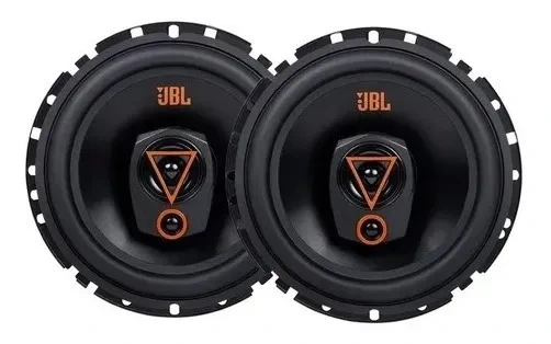 Par alto falante JBL multisystem 6TRMS80 Triaxial 6 Pol 160w cor preto